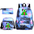 UNSPEAKABLE Schoolbag Fashion European and American Style Men's and Women's Student Backpack Casual Messenger Bag Cartoon Cute Backpack.
