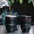 Camera Lens Mug - Unique Camera Lens-Shaped Mug For Stylish Beverage Enjoyment - Mug. 