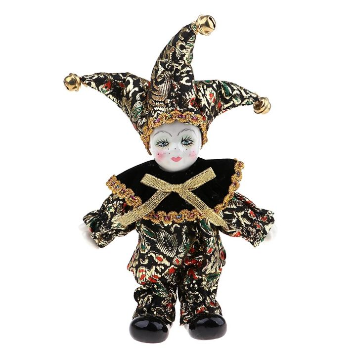 9%20Inch%20Porcelain%20Smiling%20Clown%20Doll%20Wearing%20Outfits%20Funny%20Harlequin%20Doll%20Circus%20Props%20Halloween%20Christmas%20Decoration%20Kids%20Gifts%20-%20Image%203