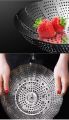 Multifunctional Stainless Steamer Food Strainer or momo or chicken  lotus steamer (23 cm). 