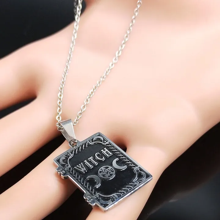 %E3%80%90Daily%20Necessities%20For%20Anyone%20Store%E3%80%912020%20Fashion%20Moon%20Sun%20Pentagram%20for%20Women/Men%20Witchcraft%20Book%20Necklace%20Jewelry%20joyas%20N19862%20-%20Image%205