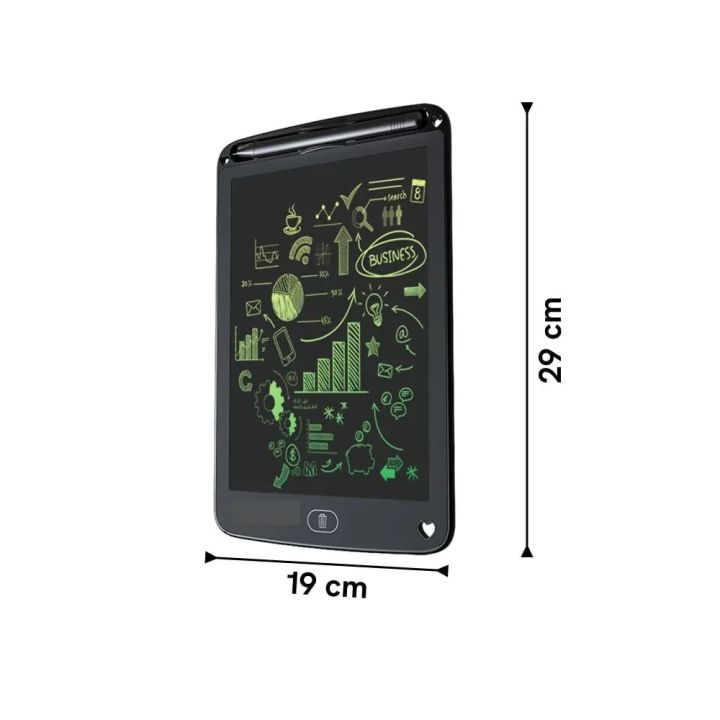 Portronics%20Ruffpad%2012"%20LCD%20Writing%20Tablet%20Drawing%20Pad,%20Erasable%20E-writer,%20Office%20Writing%20Board,%20Digital%20Drawing%20Pad,%20Doodle%20Board%20-%20Image%205