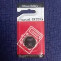 MAXELL2025 CR2025 Battery 3V CR2025 Watch Battery CR2025 Button Cell Battery CR2025 Coin Cell Battery CR2025 Lithium Cell Battery 165mAh 3V Battery For Watch. 