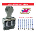 Standard Number Stamp 8 Digit.
