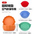 Amazon Air Fried Potholder Cake Baking Tray Multifunctional Silicone Pad Air fryer silicone pot.