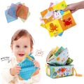 Baby Tissue Box Montessori Sensory Toys 6-12 Months Newborn Grasping Exercise Educational Development Toys Kids Busy Board Games. 