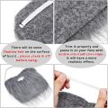 1pc DIY Fancy Dress Fake Beard Long Fluff Beards Cosplay Costume Props Santa Claus Beard Eyebrows Mustache Christmas Party Suppl. 