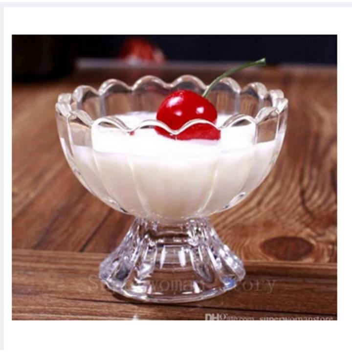 Crystal%20Clear%20Glass%20Ice%20Cream/Dessert%20Bowl%20Set%20(6%20Pieces)%20OLiLA%20N008%20-%20Image%205