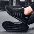 Fashion Men Sneakers Mesh Casual Shoes Lac-up Mens Shoes Breathable Lightweight Walking Sneakers Zapatillas Hombre Size 39-46.