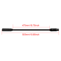Electric Bicycle 8 Pin Female to Male Display Extension Cable Connector Replacement Accessories for Mid Motor BBS01 BBS02 48cm. 