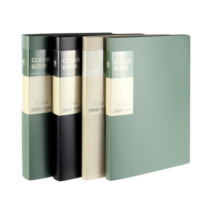 30%20pages%20A4%20File%20Folder%20Display%20Book%20Portable%20Plastic%20cover%2020%20pages%20Paper%20Document%20Organizer%2040%20pages%2060%20pages%20File%20Folder%20for%20-%20Image%204