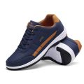 Leather Men Shoes Sneakers Trend Casual Shoe Italian Breathable Leisure Male Sneakers Non-slip Footwear Men Vulcanized Shoes 48. 