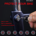 0.45g Anti theft bicycle bike lock locks smart design protect saddle stem handlebar wheels Smallest lightest M4 M5 M6 Screws. 