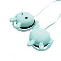 Cute Rabbit Earphone 3.5MM Wired With Cartoon Microphone for Girls. 