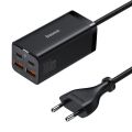 Baseus 100W GaN3 Pro Desktop Charger QC 3.0 PD 4.0 Fast Charger For iPhone 14 13 12 Pro Max USB Type C Fast Charging Station For MacBook Laptop Xiaomi Samsung.