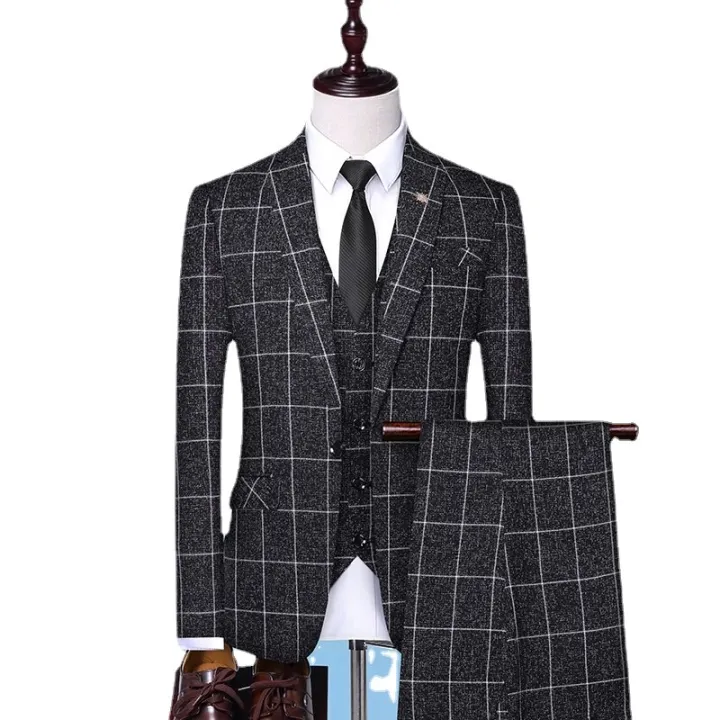Men%20Fashion%203%20Pieces%20Suit%20Spring%20Autumn%20Plaid%20Slim%20Fit%20Business%20Formal%20Casual%20Check%20Suits%20Office%20Work%20Party%20Prom%20Wedding%20Groom%20-%20Image%206