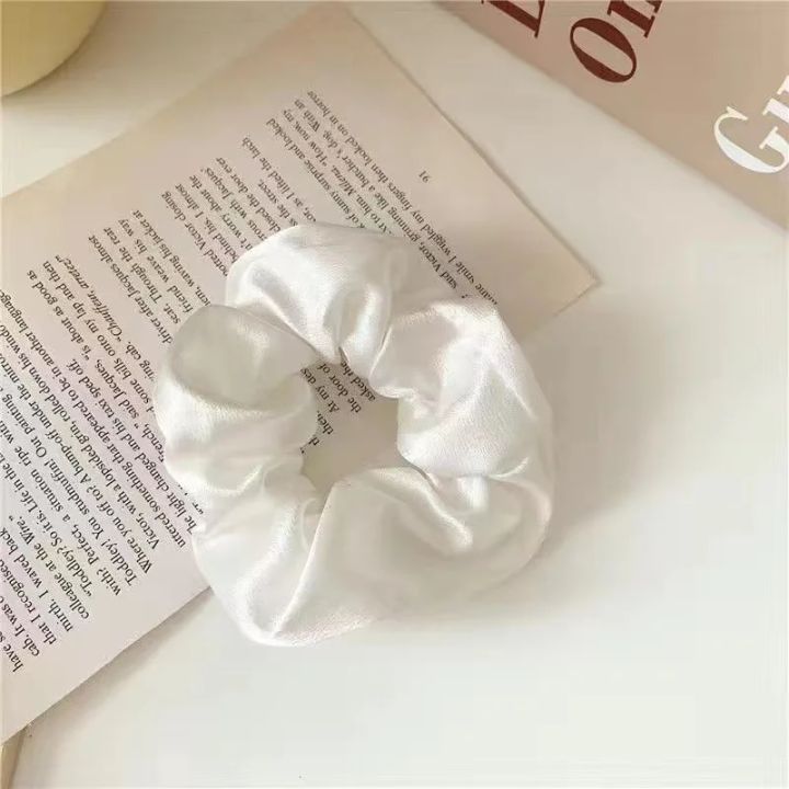 Fashion%20Women%20Girls%20Silky%20Satin%20Hair%20Scrunchies%20Solid%20Stretch%20Elastic%20Hair%20Ties%20Simple%20Elegant%20Rubber%20Band%20Ponytail%20Hair%20Bands%20-%20Image%205