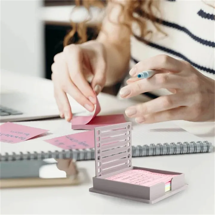 GC%20Sticky%20Note%20Template,%20Sticky%20Note%20Holder%20With%20Stencil,%203x3%20Inch%20Note%20Dispenser,%20Desk%20Supplies%20Organizer%20Accessories,%20Office%20Desk%20Accessories%20-%20Image%205