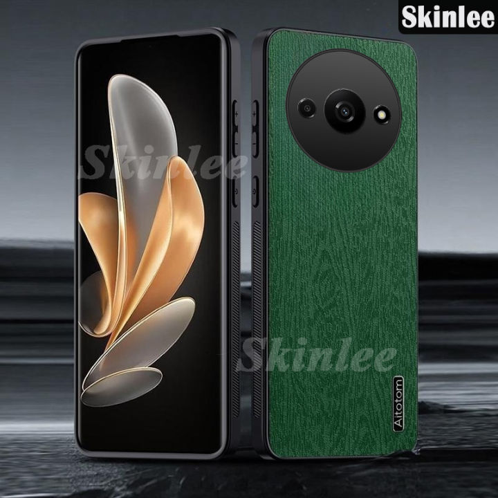 Phone case For Redmi A3 Back cover Tree texture Leaves Design Cover For Mi Xiaomi Redmi A3 Cover cases