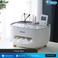 Style Tissue Box Holder Plastic Household Napkin Storage Box Practical Desk Organizer Office Tissue Box Tissue Holder.