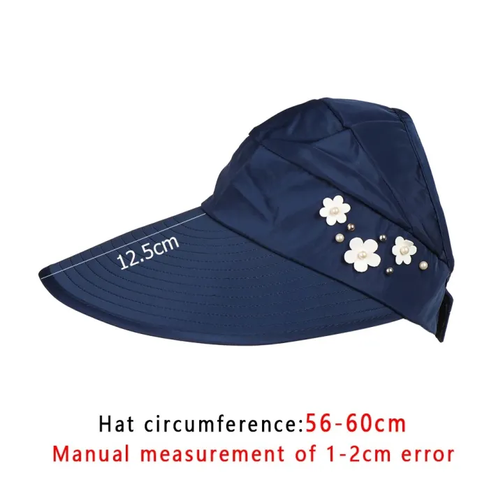 1pc%20Golf%20Sun%20Cap%20Women's%20UPF%2050+%20UV%20Protection%20Wide%20Brim%20Beach%20Sun%20Hat%20Visor%20Hats%20for%20Women%20Wife%20Girls%20Gift%20Uulticolor%20Fashion%20-%20Image%206