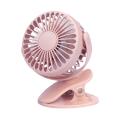 Portable USB Mini Handheld Clip Fan Convenient Ultra-quiet Electric Fan Rechargeable Student Cute Small Cooling Ventilador Fan.
