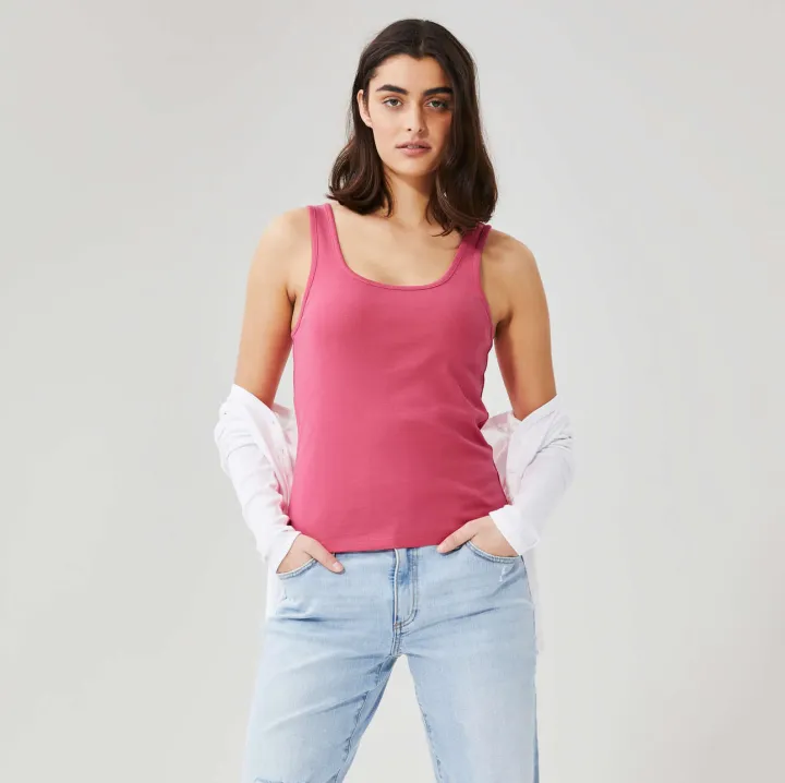 Women's%20Scoop%20Neck%20Organic%20Cotton%20Fitted%20Ladies%20Tank%20Top%20From%20Levin%20-%20Image%203