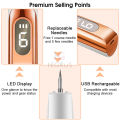 New HEGRU Mole Removal Pen kin Tag Remover pot Tattoo Freckle Removal Pen LED Lighting weep pot Mole Removing Dark pot Remover kin Care 9 Adjutable Mode Laer Mole Pen. 