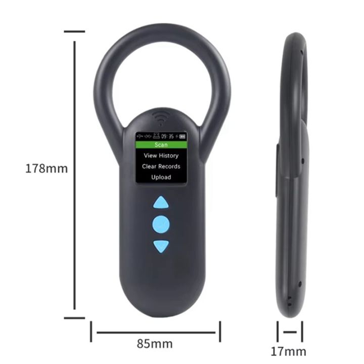 Animal%20RFID%20Reader%20134.2KHz%20125kHz%20Cat%20Dog%20Microchip%20Scanner%20FDX-B%20Glass%20Chip%20Identification%20Tag%20Reader%20-%20Image%202