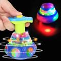 Gyroscope Toys Spinning Top Toy Toddler LED Shining Music Spinner Toy Light Up Spinning Tops Party Supplies For Kids 2023 New.