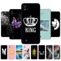 For Realme C11 2021 2020 Case Soft Silicon Back Cover For OPPO RealmeC11 C 11 Phone Case RMX3231 RMX2185 6.5inch black tpu case. 