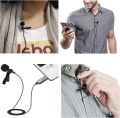 Lavalier Microphone Compatible with DJI Osmo Pocket 3, Insta360 X2 X3 Cameras - USB-C Lavalier Lapel Clip External Microphone.