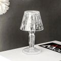 LED Acrylic Transparent Crystal Warm Light Mini Night Light Creative Romantic Bedside Small Table Lamp Suitable For Dinner Sleep. 
