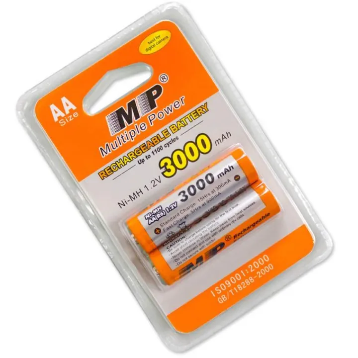 MP%20Multiple%20Power%20Rechargeable%20AA%20R6%20Ni-MH%201.2V%203000mAh%20Camera%20Battery%20(Pack%20of%202)%20-%20Image%205