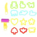 Clay Modeling Tool Kit Mould Kids Mold Tools Children Dough Toys Caly Formolds Diy Play Ages Pieceincluderoller Colorful Moulds.