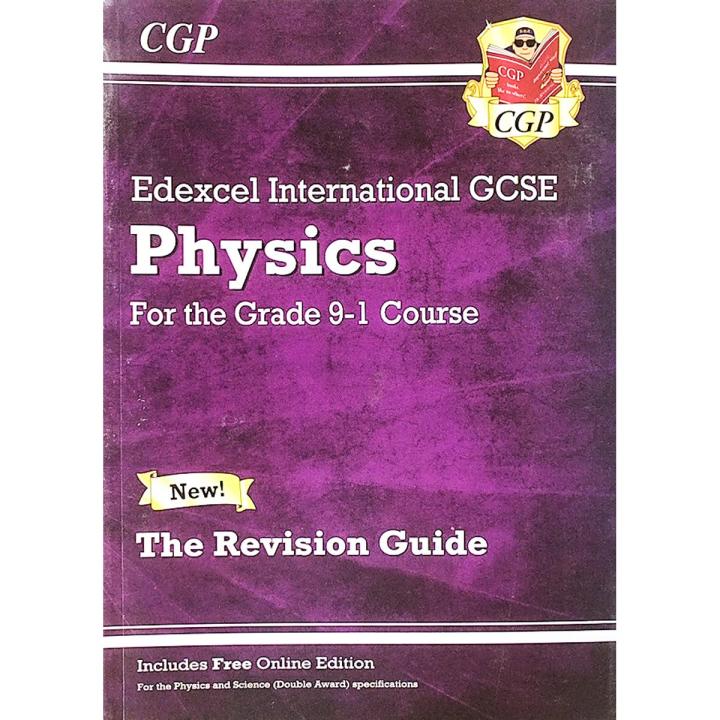 CGP Edexcel International GCSE Physics For The Grade 9-1, Revision Guide with Online Edition - Matt Paper