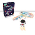UFO Spaceman Gesture Sensing Flying Robot Astronaut Spacecraft Helicopter Remote Controlled Airplane Led Kids Toy.