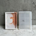 【Toy life hall】Oval Tray Dish Silicone Rectangular Oval Storage Tray Gypsum Mould. 