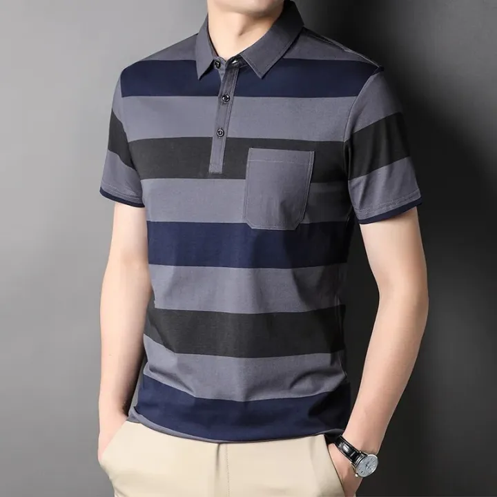 Top%20Grade%2073%25%20Cotton%20New%20Brand%20Designer%20Polo%20Shirt%20Men%20Summer%20Short%20Sleeve%20Plain%20Stripped%20Casual%20Tops%20Fashions%20Clothes%20Men%20-%20Image%207