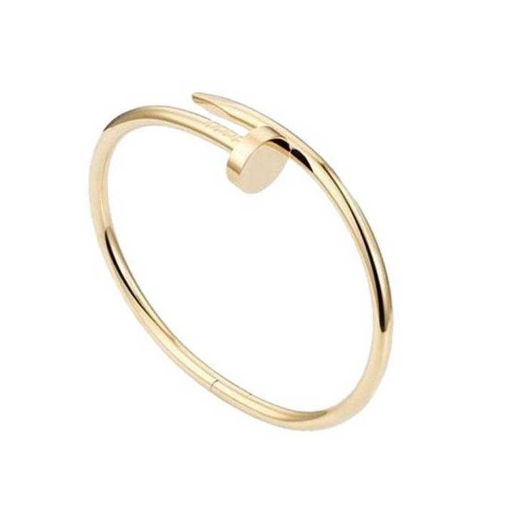 Golden Cartier Luxury Cuff Bracelet