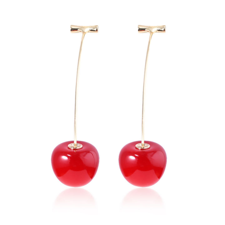 1%20Pair%20Cute%20Simulation%20Red%20Cherry%20Gold%20Color%20Fruit%20Stud%20Earrings%20Women%20Girl%20Gift%20Simple%20Drop%20Female%20Fashion%20Jewelry%20Accessories%20-%20Image%204