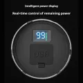 50000mAh Rechargeable LED Light with Power Bank – Digital Display | Made in Japan. 