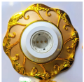 Batten holder 2 in 1 luxury Golden Wall Holder Ceiling Light Holder Lamp Holder Golden two in one holder 3Pis bundle. 