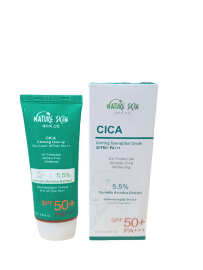 Nature%20Skin%20Cica%20Calming%20Tone%20Up%20Sun%20Cream%20SPF50+%20PA+++%20100mL%20By%20NS%20Glamour%20Mart%20-%20Image%204