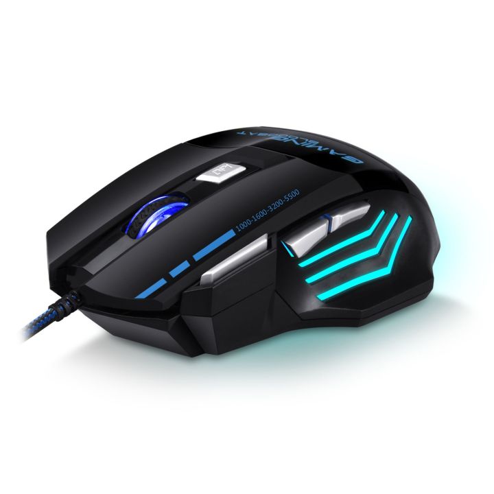 GAMING%20BLOODBAT%20GM02%207%20Keys%20USB%20Wired%20Optoelectronics%20Game%20Mouse%20Digital%20Respiratory%20Lights%20Mouse%20-%20Image%202