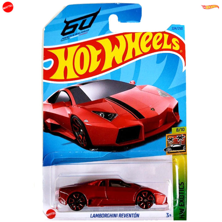 Hot Wheels Regular Lamborghini - Lamborghini Reventon - 8/10 & 224/250 - Red