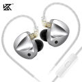 KZ d-fi earphones HiFi bass earbuds monitor 4-level tuning switch headphone Sport stereo sound noise reduction headset.