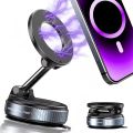 TIMACK® VACUUM SUCTION MAGNETIC BRACKET K007—— Car Phone Magnetic Stand Mechanical Vacuum Suction Cup Rotate 360° Magnetic Adsorption Bracket Navigation Universal Holder.