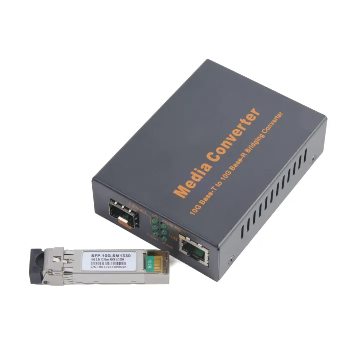 1PCS%2010G%20SFP%20Media%20Converter%201%20SFP%20to%201%20RJ45%20Transceiver%2010Gbps%20Fiber%20Optic%20Switch%20With%2010KM/20KM/40KM%20LC%20SFP%20Module%20-%20Image%206