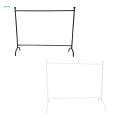 Doll Furniture Doll Dress Rack Iron Clothing Hanging Garment Rack Doll Garment Rack Doll Clothes Storage Rack for 1/6 1/12 Scale Photo Props. 